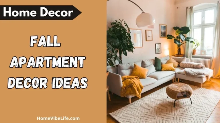 Fall Apartment Decor Ideas