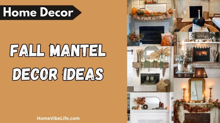 Fall Mantel Decor Ideas