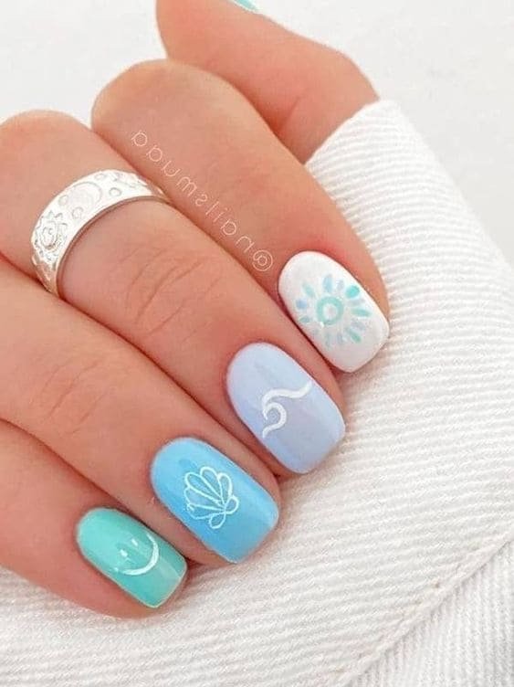 Summer Beach Nails ideas 12