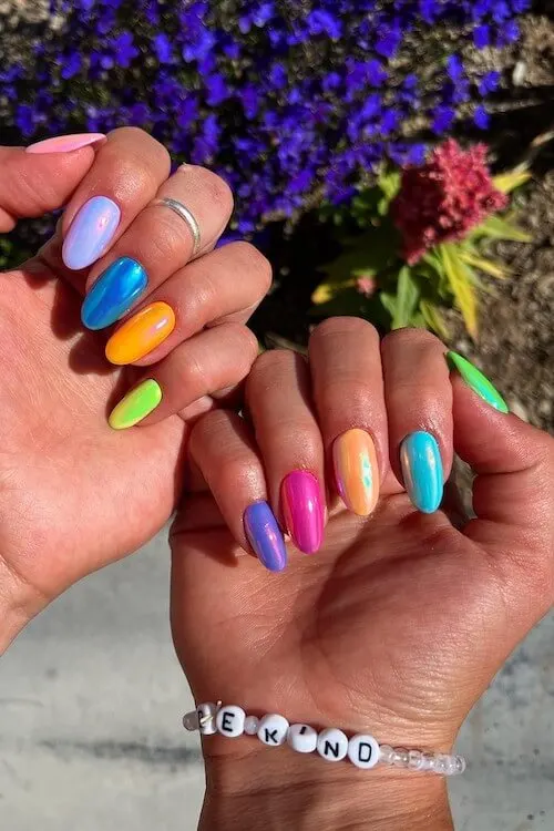 summer vacation nails 1