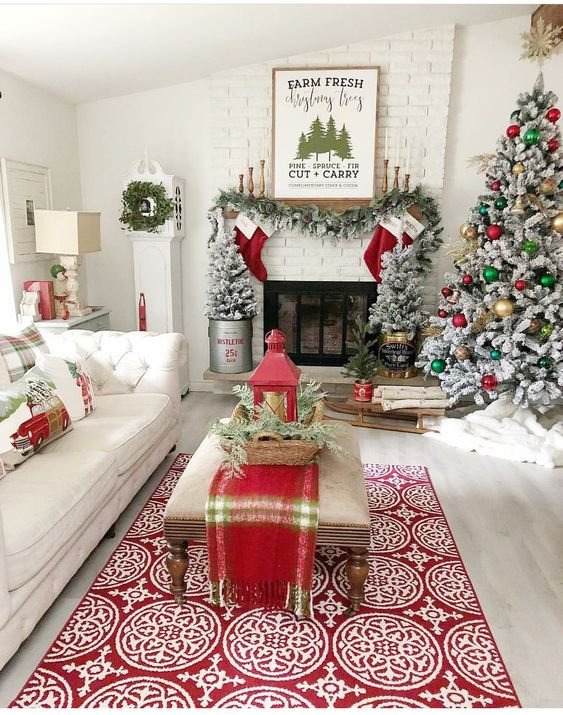 Christmas rugs decor ideas