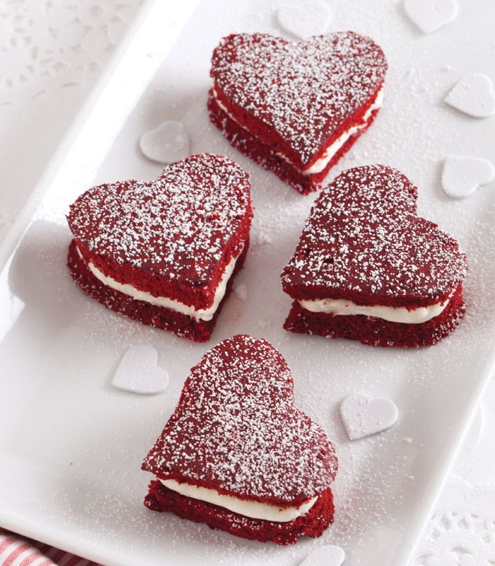 Romantic Heart Shapes desserts